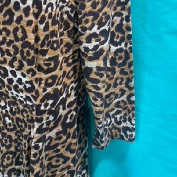 Boston Proper Leopard Print Dress - Picture 8 of 11